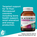 Blackmores Post Menopause Wellness 60 tablets thumbnail 6