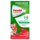 Panadol Children 1-5 Years Colourfree Suspension Strawberry Flavour 200ml thumbnail 1