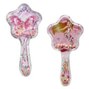 Pink Poppy Holographic Glitter Hairbrush Assorted 1 each thumbnail 1