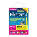 Piksters Interdental Brush Size 3 Yellow 40 pack thumbnail 1