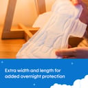 U By Kotex Pads Overnight Ultra Thin With Wings 10 pack thumbnail 6