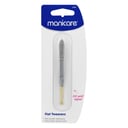 Manicare Flat Tweezers Gold Tipped 1 each thumbnail 1