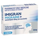 Imigran Migraine 50mg - 2 tablets thumbnail 5