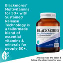 Blackmores Sustained Release Multivitamins For 50+ 90 tablets thumbnail 7
