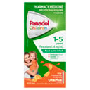 Panadol Children 1-5 Years Colourfree Suspension Orange Flavour 100ml thumbnail 1