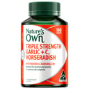 Nature's Own Triple Strength Garlic + C Horseradish 100 tablets thumbnail 1