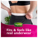 Depend Underwear RealFit Female Medium 8 pack thumbnail 11