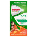 Panadol Children 5-12 Years Colourfree Suspension Orange Flavour 200ml thumbnail 1
