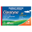 Claratyne 10mg - 60 tablets thumbnail 1