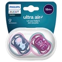 Avent Ultra Air Soother, 18+ Months, Deco Mixed 2 pack thumbnail 1