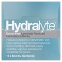 Hydralyte Ice Block Colour Free Lemonade Flavoured 16 pack thumbnail 5