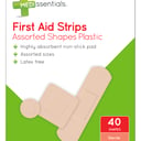 Medissentials Assorted First Aid Strips 40 pack thumbnail 1