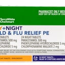 TerryWhite Chemmart Cold & Flu Relief Day & Night PE 72 tablets thumbnail 1