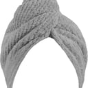 Wicked Sista Waffle Turban Hair Towel Light Grey 1 each thumbnail 2