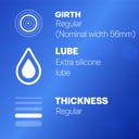 Durex Regular Condoms 10 pack thumbnail 6