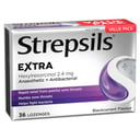 Strepsils Extra Blackcurrant 36 lozenges thumbnail 3