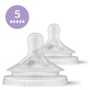 Avent Natural Response Teats 6 Month+ Flow 5 - 2 packs thumbnail 3