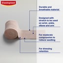 Elastoplast Crepe Bandage Heavy Weight 5cm X 2.3m Tan - 1 roll thumbnail 6