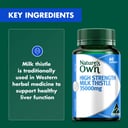 Nature's Own High Strength Milk Thistle 35000mg - 60 capsules thumbnail 9