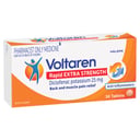 Voltaren Rapid Extra Strength 25mg Back and Muscle Pain Relief 30 tablets thumbnail 10