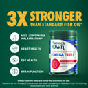 Nature's Own Concentrated Omega Triple 180 soft gel capsules thumbnail 4