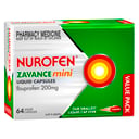 Nurofen Zavance Mini 64 liquid capsules thumbnail 5