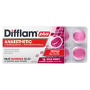 Difflam Plus Anaesthetic Triple Action Wild Berry 16 lozenges thumbnail 6