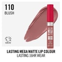 Rimmel Mega Matte Liquid Lipstick 110 Blush 7.4ml thumbnail 4