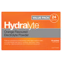 Hydralyte Electrolyte Powder Orange Flavoured Value pack 24 Sachets thumbnail 8