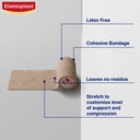 Elastoplast Sport Cohesive Bandage Flesh Tan 7.5cm X 4.5m 1 roll thumbnail 9