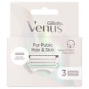 Gillette Venus Women's Bikini Razor Blades For Pubic Hair & Skin 3 pack thumbnail 1
