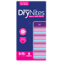 Huggies DryNites Size 5 Girl 8-15 Years 8 pack thumbnail 1