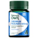 Nature's Own Chromium Picolinate 200 tablets thumbnail 1