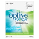 Optive Fusion Eye Drops 0.4ml - 30 doses thumbnail 1