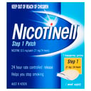 Nicotinell 24 Hour Patches 21mg Step 1 - 7 patches thumbnail 1