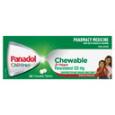Panadol Children 3+ Years 24 chewable tablets thumbnail 1