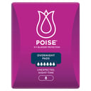 Poise Pads Overnight 8 pack thumbnail 1