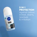 Nivea Deodorant Roll On Invisible Black & White Pure 50ml thumbnail 6