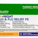 TerryWhite Chemmart Cold & Flu Relief Day & Night PE 72 tablets thumbnail 4
