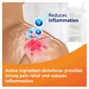 Voltaren Rapid Extra Strength 25mg Back and Muscle Pain Relief 30 tablets thumbnail 9