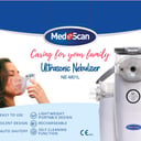 Medescan Ultrasonic Portable Nebuliser 396g thumbnail 1
