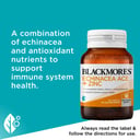Blackmores Echinacea Ace + Zinc 60 tablets thumbnail 6