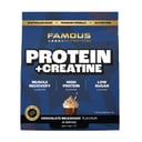 Famous Nutrition Protein + Creatine Chocolate Milkshake 400g thumbnail 1