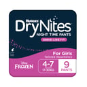 Huggies DryNites Size 4 Girl 4-7 Years 9 pack thumbnail 5