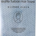 Wicked Sista Waffle Turban Hair Towel Light Blue 1 each thumbnail 1
