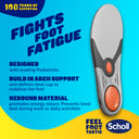 Scholl Liquiflex Extra Support Insole Small 1 pair thumbnail 3