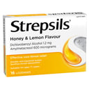 Strepsils Honey & Lemon Double Antibacterial Action 16 lozenges thumbnail 3