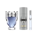 Rabanne Invictus EDT 100ml Gift Set 3 piece thumbnail 1