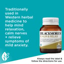 Blackmores Calm + Relax 60 tablets thumbnail 6