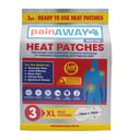 Pain Away Heat Patches Extra Large 3 pack thumbnail 1